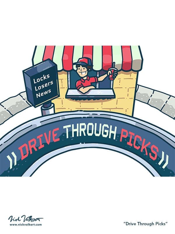 Drive Thru Picks | Nick Volkert Album Art of For Our Hero's 'Afterglow' album featuring a lantern made of twigs with fireflies flying by.