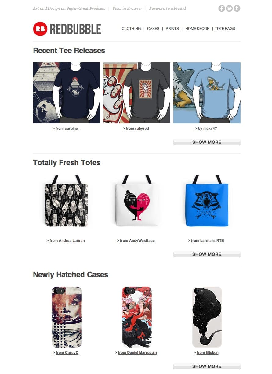 Shark Suit Dog featured in Redbubble's email blast | Nick Volkert My illustration of the Shark Suit Dog featured in Redbubble's email blast