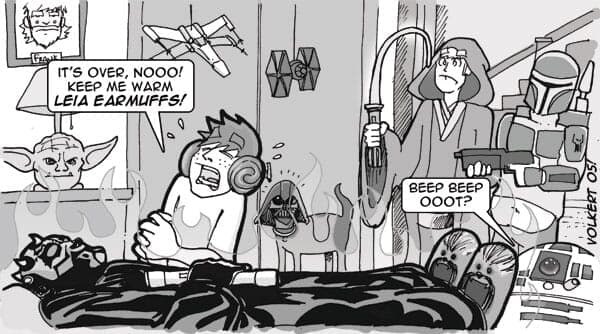 Return of the Tears | Nick Volkert A super fan cries over the death of the last Star Wars movie.