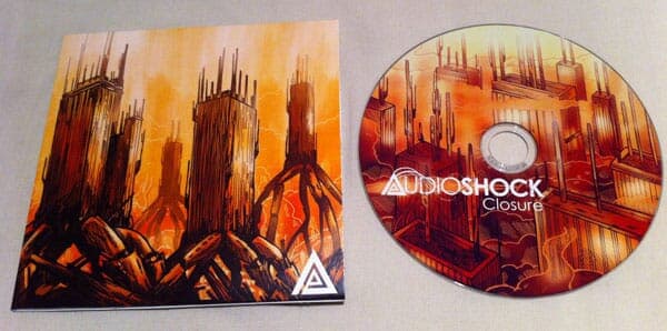 Physical copy of 'Closure' EP | Audioshock Physical copy of Audioshocks 'Closure' EP