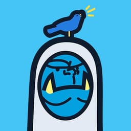 Annoyed Yeti | Nick Volkert A yeti is annoyed by a singing bird that landed on it's head.