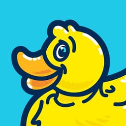 Rubber Duckie | Nick Volkert A cute rubber duckie is surrounded by bubbles.