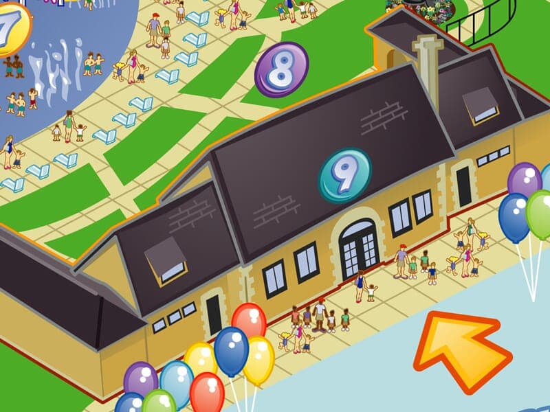 Roosevelt Pool | Main Building Detail Detail of main entrance of Roosevelt Pool