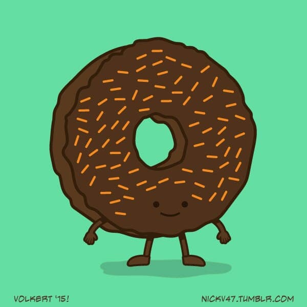 National Donut Day: Chocolate Donut | Nick Volkert A chocolate donut.