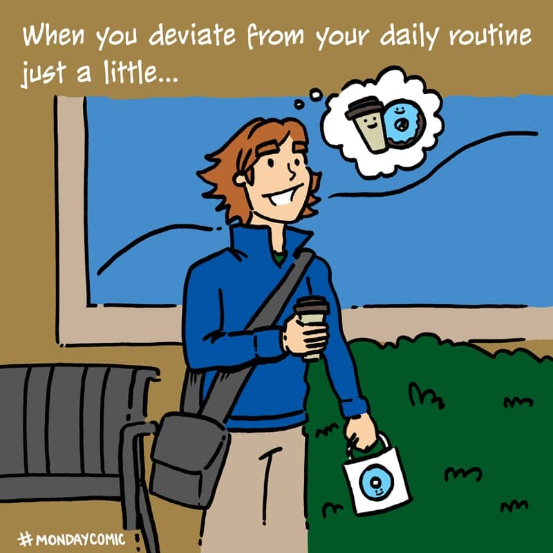 Darker Timeline - Part 1 | Monday Comic | Nick Volkert A man enters the darker timeline. - Part 1