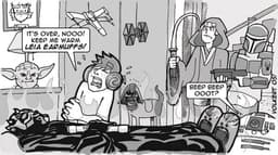 Return of the Tears | Nick Volkert A super fan cries over the death of the last Star Wars movie.