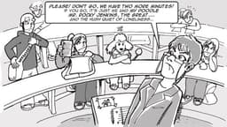 Can we go? | Nick Volkert A lonely teacher pleads for her class to stay.